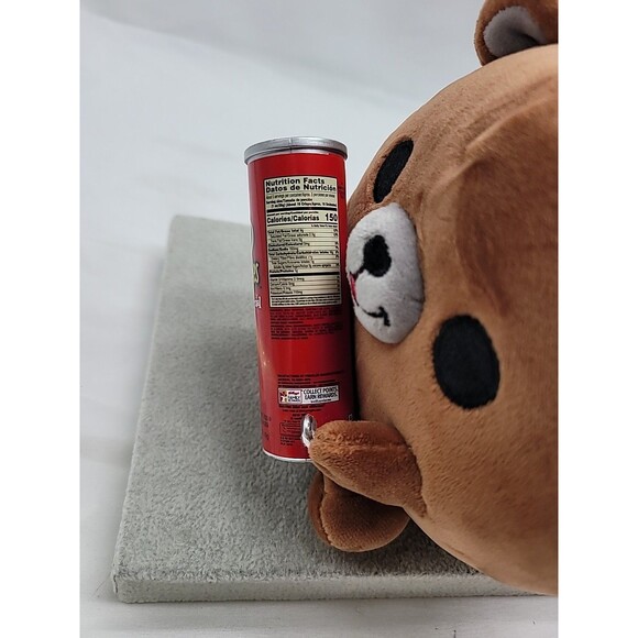 ZURU Snackles Terry Bear w/ Pringles Chips 5" Mini Brands Stuffed Animal Plush - Picture 7 of 15